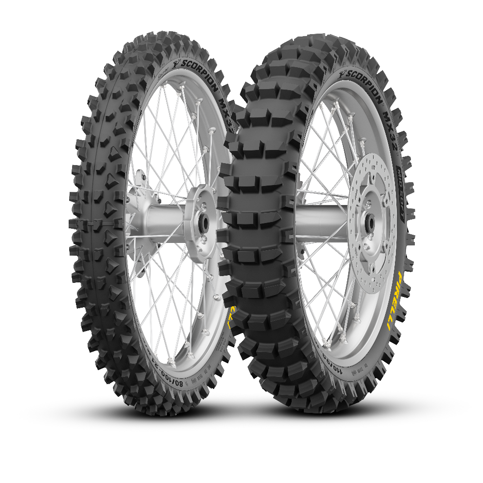 100/90-19 Pirelli SCORPION MX32 MID SOFT (NEW) 57M TT CROSS MID SOFT Rear