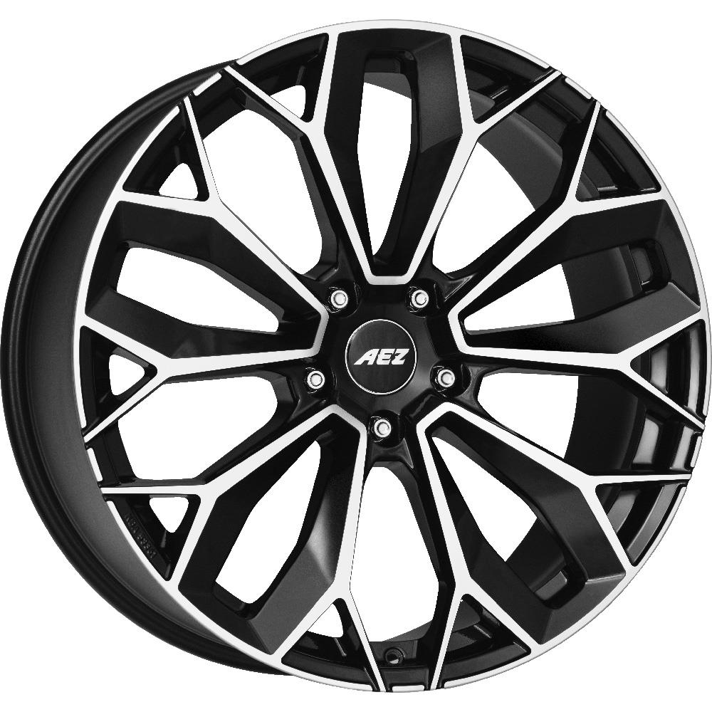 AEZ Leipzig dark Black/polished 9x20 5x112 ET43 CB70.1 60° 1045 kg ALE0M8BP43