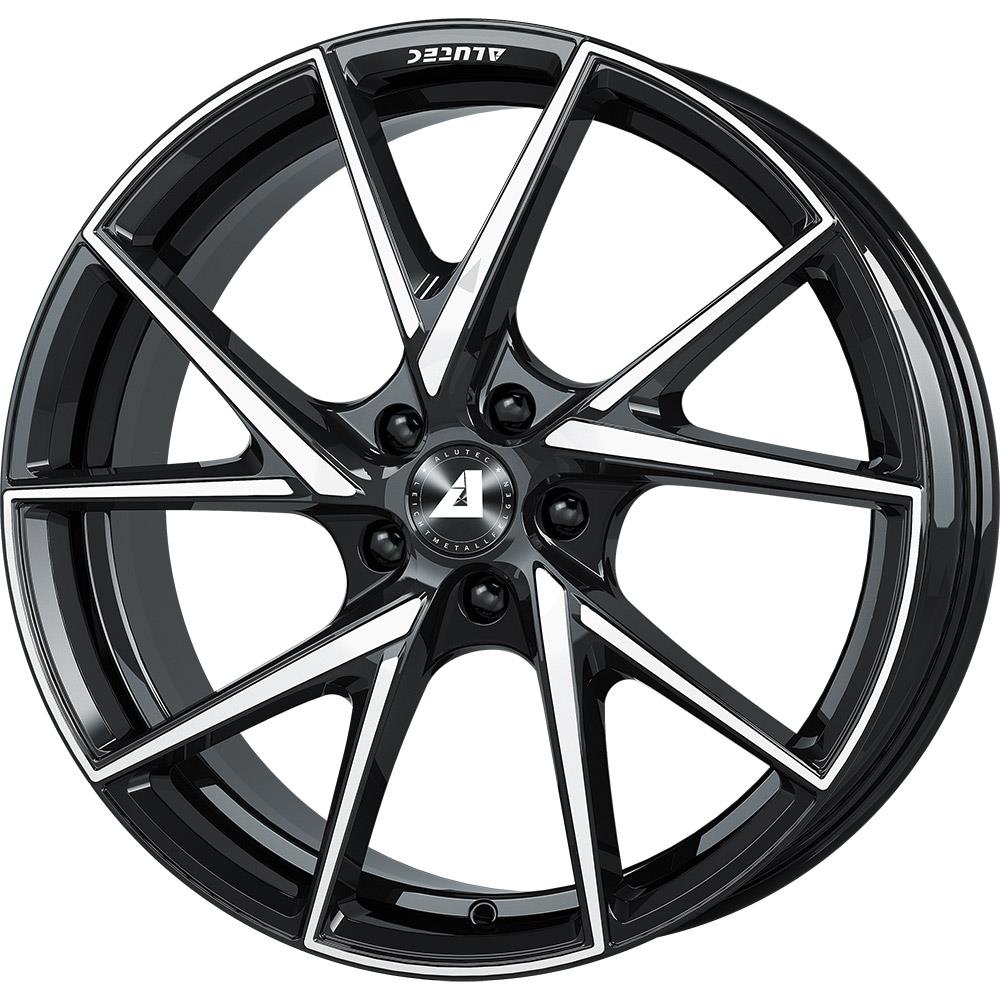 Alutec ADX.01 diamond-black frontpolished 8,5x20 5x108 ET45 CB70,1 60° 745 kg ADX1-852045B53-1