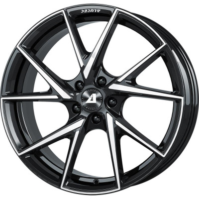 Alutec ADX.01 diamond-black frontpolished 7x17 5x114.3 ET40 CB70,1 60° 730 kg ADX1-70740B83-1