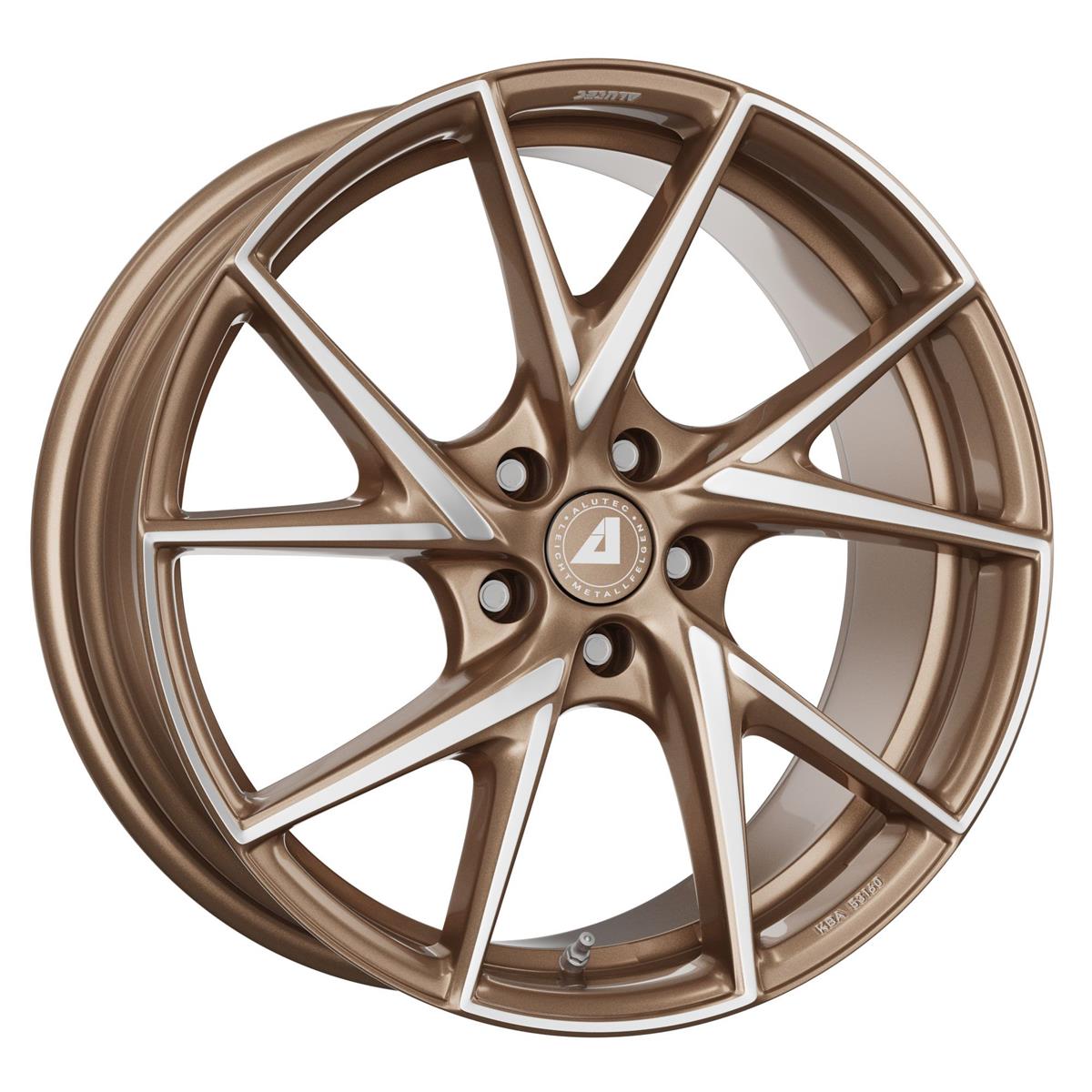 Alutec ADX.01 metallic-bronze frontpolished 8,5x20 5x112 ET38 CB70,1 60° 790 kg ADX1-852038B76-51