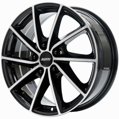 Alutec Singa diamond-black frontpolished 7x17 5x108 ET50 CB63.4 60° 710 kg SIN70750F53-1