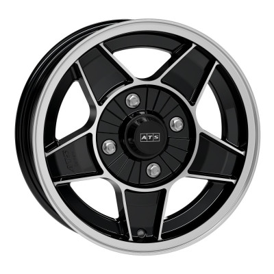 ATS Classic diamond-black frontpolished 7x13 4x100 ET20 CB57,1 R13 450 kg CLC7032004E3-1