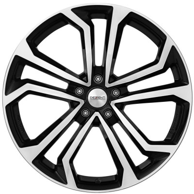 Dezent TA dark Black/polished 7,5x18 5x114.3 ET45 CB67,1 60° 740 kg TTAF0BP45KE