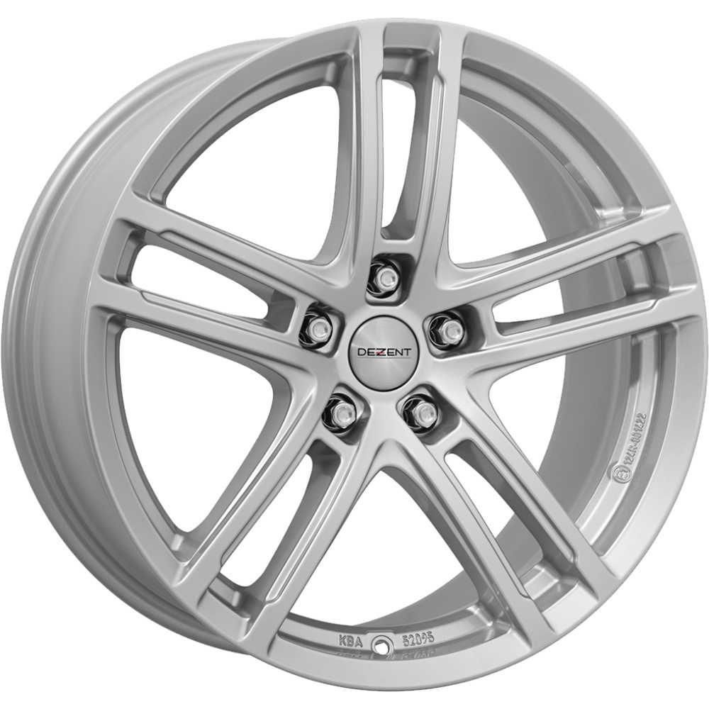 Dezent TZ-c Silver 7,5x17 5x112 ET27 CB66.6 60° 810 kg TTZ78SA27CE