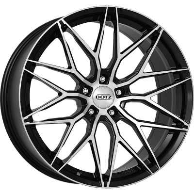 Dotz Suzuka dark Black/polished 8,5x19 5x112 ET40 CB66,6 60° 740 kg OSU9L8BP40E