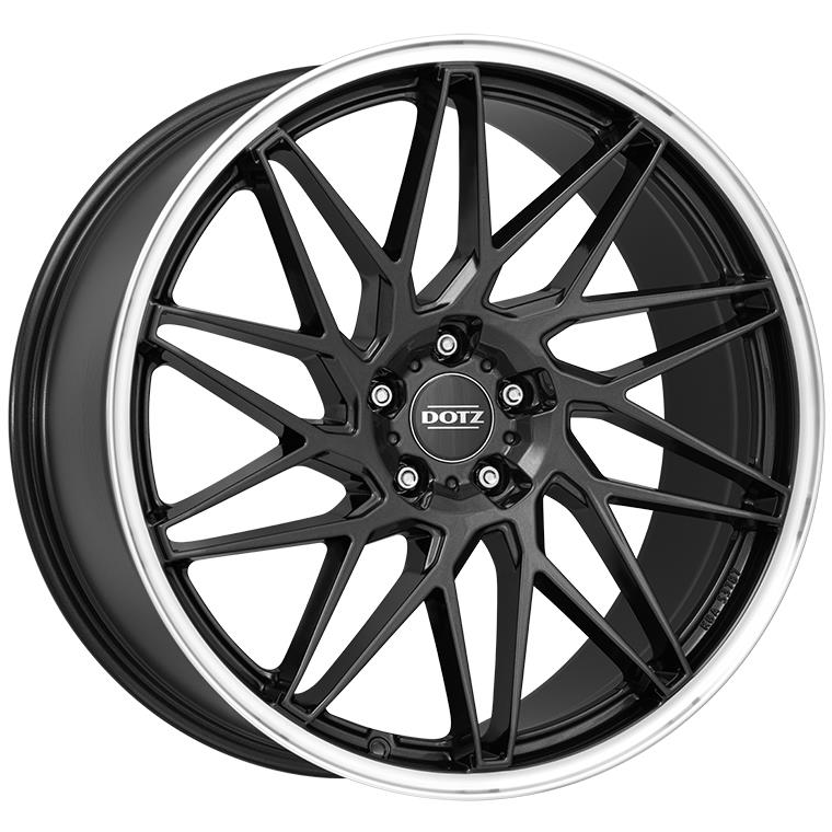 Dotz Tanaka dark Gunmetal/polished lip 9x20 5x120 ET30 CB72,6 60° 750 kg OTA0M9FL30