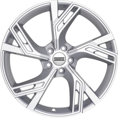 Fondmetal Atena Glossy Silver 8,5x19 5x112 ET28 CB66,6 R13 950 kg RF09348