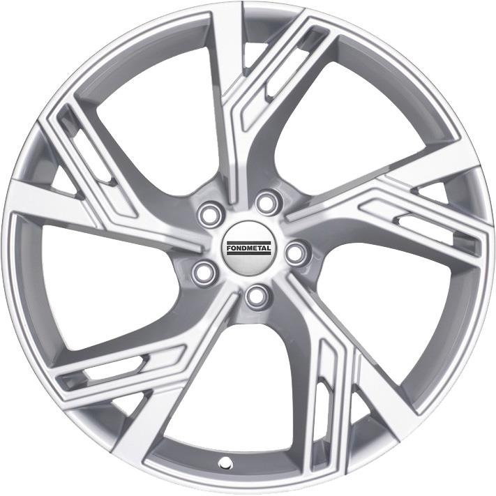 Fondmetal Atena Glossy Silver 9x21 5x112 ET40 CB66,6 R13 1090 kg RF09384