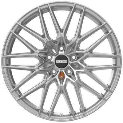 Fondmetal Cratos Glossy Silver 9,5x21 5x130 ET60 CB71,6 R14 950 kg RF18281