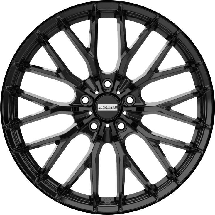 Fondmetal Makhai Glossy Black 10x21 5x130 ET50 CB71,6 R14 900 kg RF09073