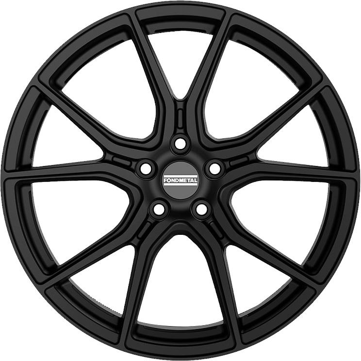 Fondmetal STC45 Matt Black 9x20 5x114.3 ET38 CB70,6 60° 710 kg RF15710