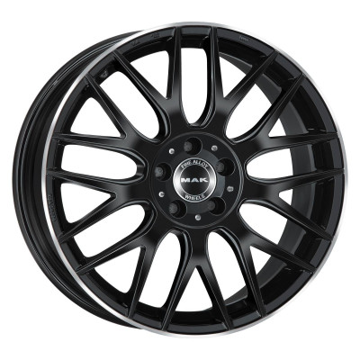 MAK Arrow Gloss Black Mirror Ring 10x21 5x112 ET62 CB66.6 (Long Bolt) R14 1020 kg F1021OWGL62WS6Y