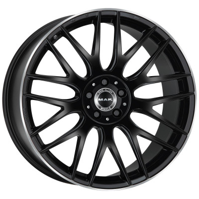 MAK Arrow-D Gloss Black Mirror Ring 9,5x20 5x112 ET57 CB66.6 (Long Bolt) R14 1050 kg F9520WDGL57WS7Y