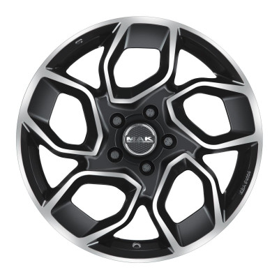 MAK Express Black Mirror 6,5x16 5x120 ET50 CB65,1 R14 1275 kg F6560ESBM50IGX