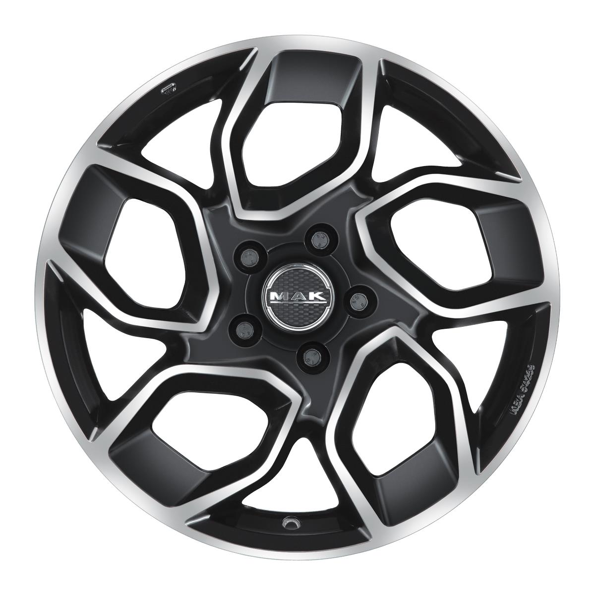 MAK Express Black Mirror 6,5x16 5x118 ET65 CB71,1 60° 1275 kg F6560ESBM65D3