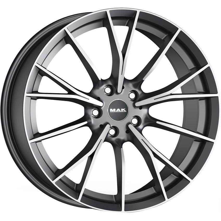 MAK Fabrik Gun Met-Mirror Face 9x18 5x112 ET40 CB66.6 60° 815 kg F9080FKQM40WS2X