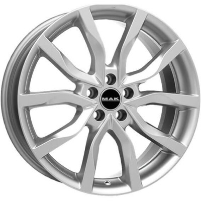 MAK Highlands Silver 9,5x21 5x120 ET49 CB72,6 Flat 1025 kg F9521HISI49IRR