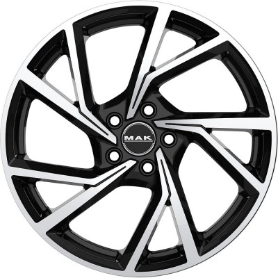 MAK Kassel Black Mirror 8x18 5x114.3 ET47 CB76,0 60° 800 kg F8080KABM47F3