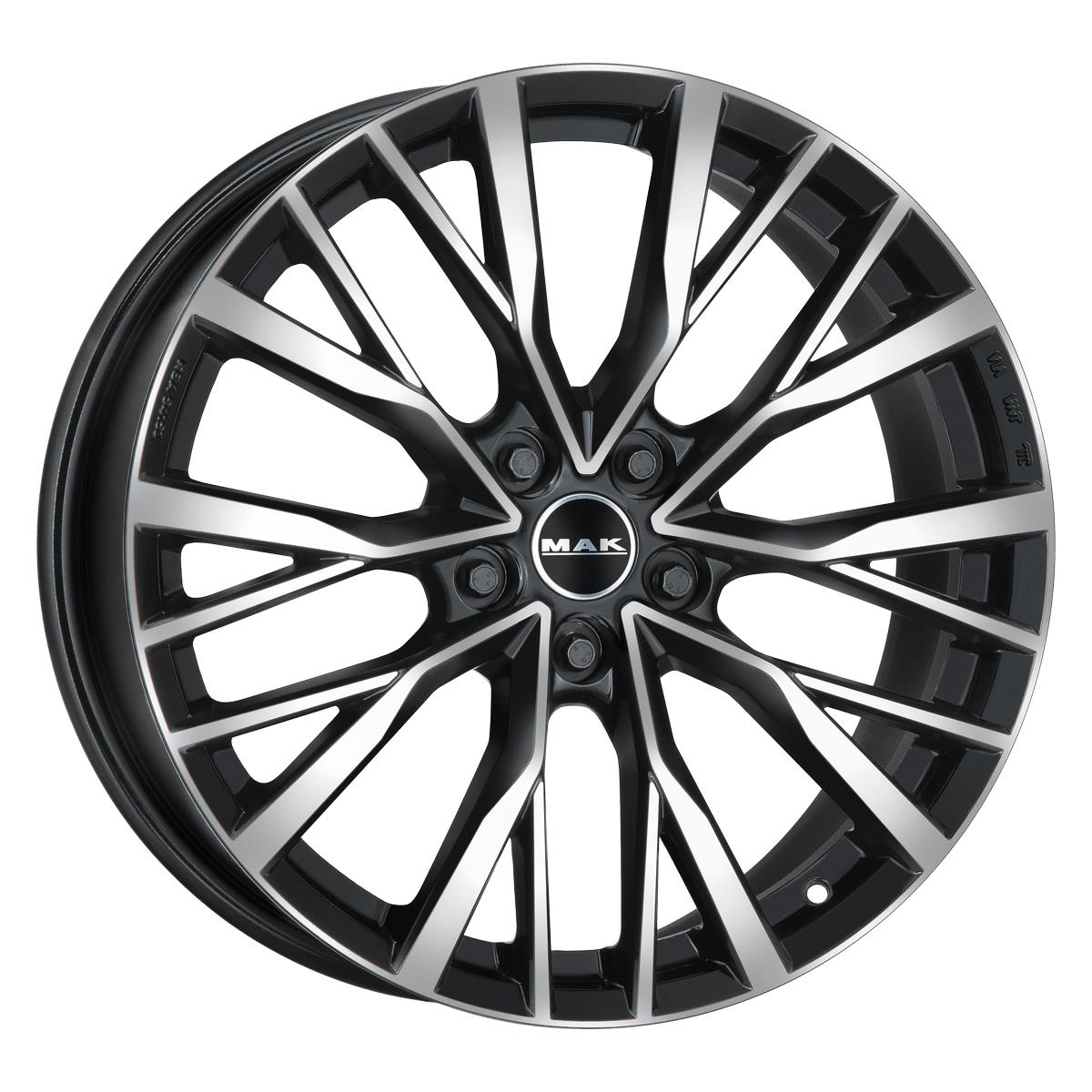 MAK Kent Black Mirror 8,5x21 5x108 ET42 CB63,4 60° 1050 kg F8521KEBM42GD2X