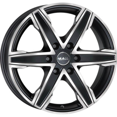 MAK King 6 Ice Black 7,5x17 6x114.3 ET45 CB66,1 60° 1215 kg F75706KIB45ZN4