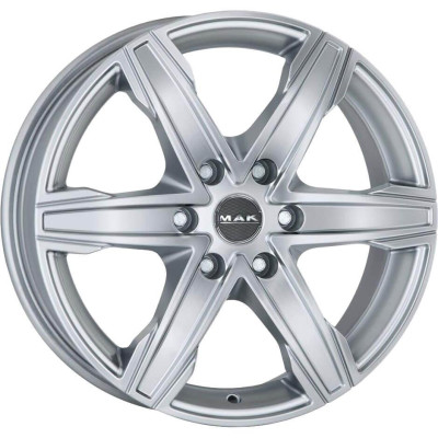 MAK King 6 Silver 8x18 6x130 ET50 CB84.1 60° 1215 kg F80806KSI50M3