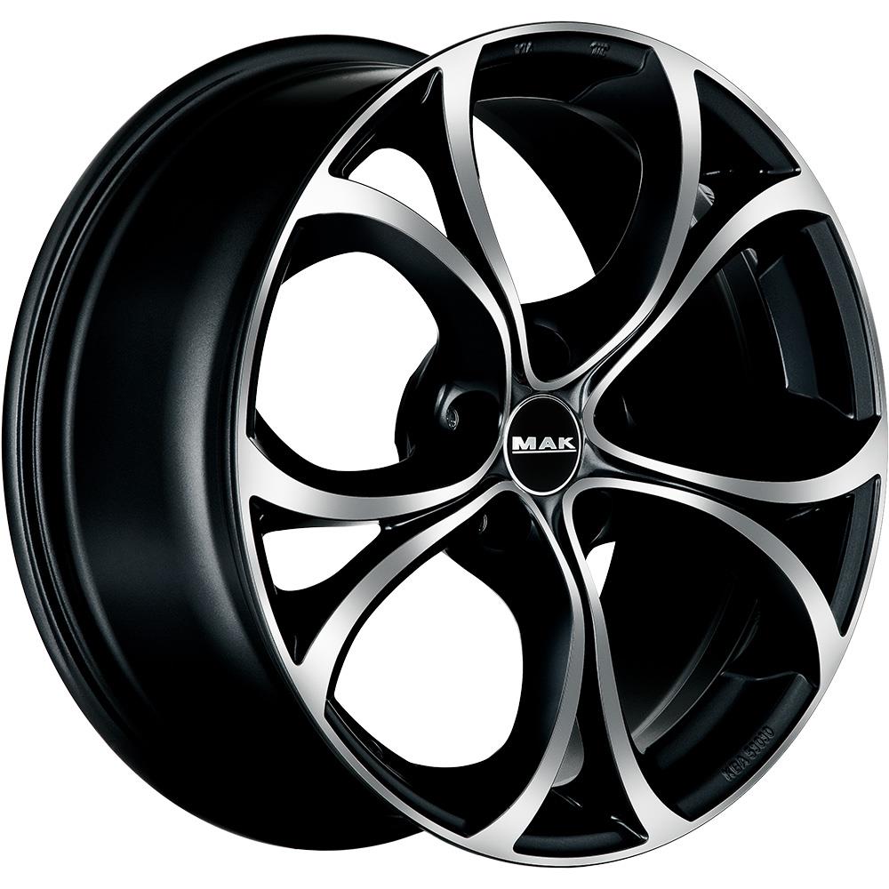 MAK Lario Black Mirror 8,5x19 5x110 ET30 CB65,1 60° 700 kg F8590LABM30LG1X