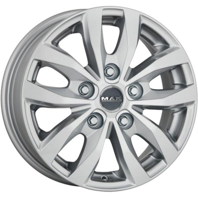 MAK Load 5 Silver 7x17 5x120 ET60 CB65,1 R14 1250 kg F70705DSI60IG5X