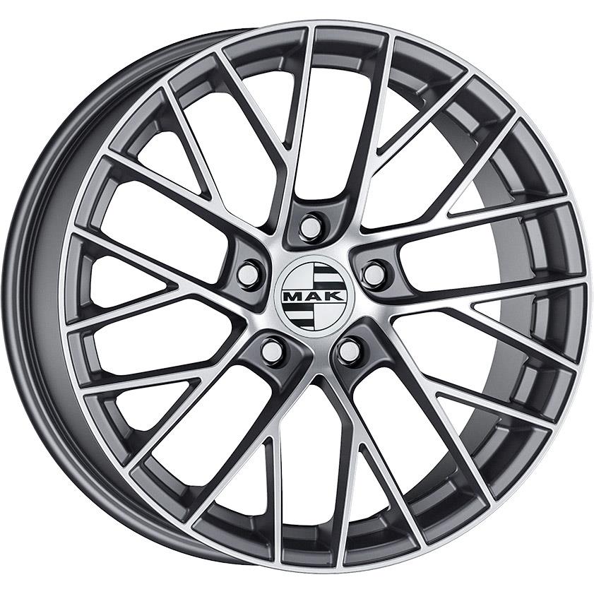 MAK Monaco-D Gun Met-Mirror Face 11,5x21 5x130 ET67 CB71,6 R14 650 kg F1521MZQM67KY6
