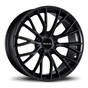 MAK Munchen Matt Black 9,5x20 5x120 ET44 CB72,6 60° 735 kg F9520MUMB44I3B