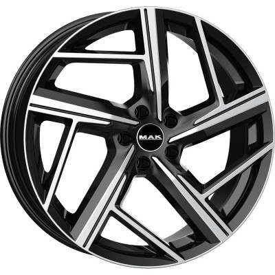 MAK Qvattro Black Mirror 8,5x21 5x112 ET38 CB66,6 R13 910 kg F8521QVBM38WS2X