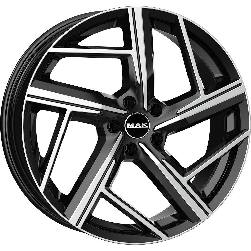 MAK Qvattro Black Mirror 8,5x19 5x112 ET45 CB66,6 R13 910 kg F8590QVBM45WS4X