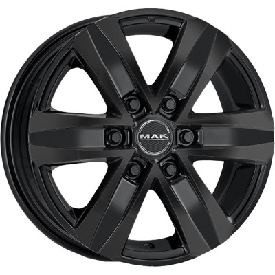 MAK Stone 6 Gloss Black 8,5x20 6x114.3 ET45 CB66,1 60° 1215 kg F85206TGB45ZN4