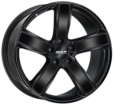 MAK Turismo-FF Gloss Black 9,5x20 5x130 ET71 CB71.6 R14 1000 kg F9520UFSI71KY5