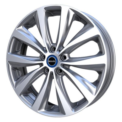 MAK Watt Silver 5x19 5x112 ET43 CB66.6 60° 500 kg F5090WTSI43WS3X