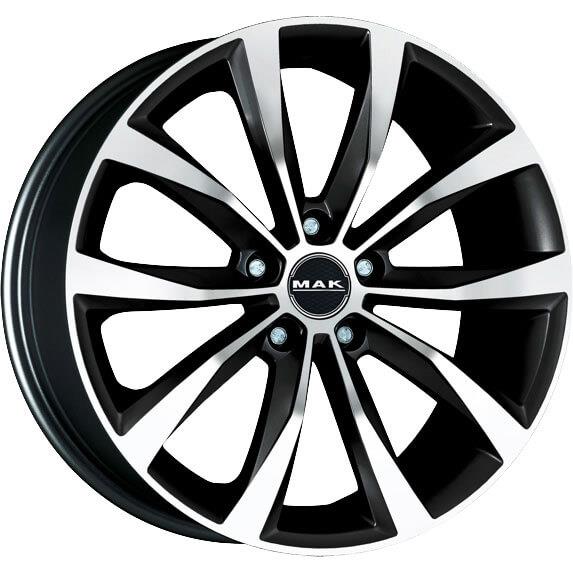 MAK Wolf Black Mirror 7,5x17 5x108 ET45 CB72,0 60° 705 kg F7570WFBM45GG3