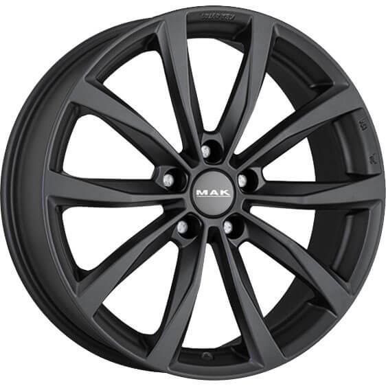MAK Wolf Gloss Black 8x20 5x114.3 ET35 CB76,0 60° 760 kg F8020WFGB35F