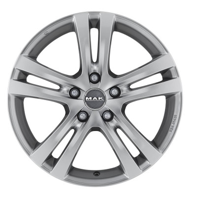 MAK Zenith Hyper Silver 7x17 5x108 ET50 CB72.0 60° 725 kg F7070ZHHS50GG4