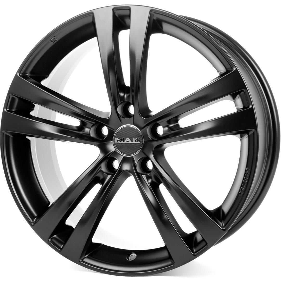 MAK Zenith Matt Black 7x17 5x108 ET50 CB72.0 60° 725 kg F7070ZHMB50GG4