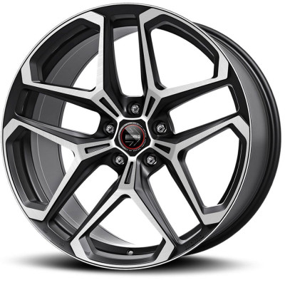 Momo RF-04 Matt Black Polished 9x20 5x112 ET26 CB66,6 60° 750 kg WR41E90026266