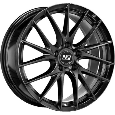 MSW 29 Gloss Black 8x19 5x112 ET49 CB73,1 60° 700 kg W19301506C5