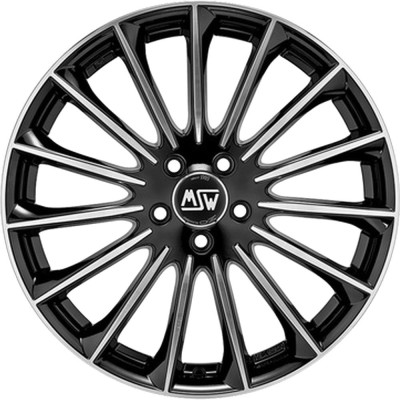 MSW 30 Gloss Black Full Polished 8,5x20 5x112 ET40 CB73,1 60° 850 kg W19317503T56