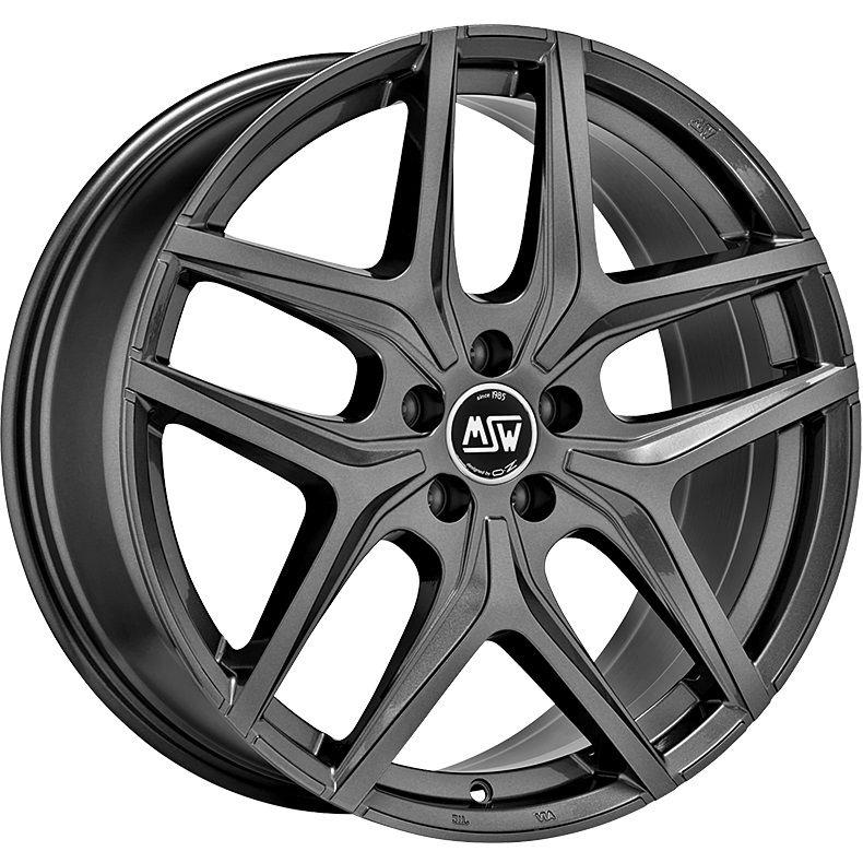 MSW 40 Gloss Gun Metal 10x20 5x120 ET38 CB72,6 60° 950 kg W19315002GC