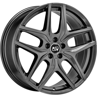MSW 40 Gloss Gun Metal 10x20 5x112 ET45 CB73,1 60° 950 kg W19315501GC