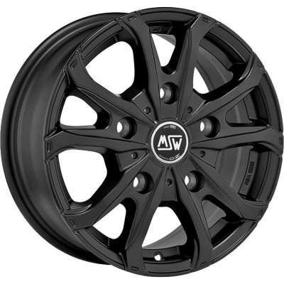 MSW 48 Van Matt Black 7x17 5x112 ET51 CB66.6 R14 950 kg W19328002T53