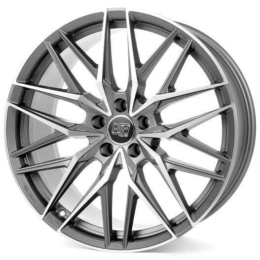 MSW 50 Matt Gun Metal Full Polished (Mgmfp) 8x18 5x112 ET35 CB73,1 60° 745 kg W1933550226