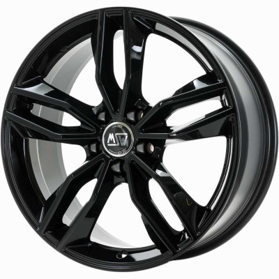 MSW 71 Gloss Black 8x18 5x110 ET40 CB65,1 60° 725 kg W19277003TC5