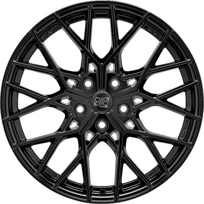 MSW 74 Gloss Black 8,5x19 5x120 ET35 CB72,6 60° 815 kg W19352003TC5