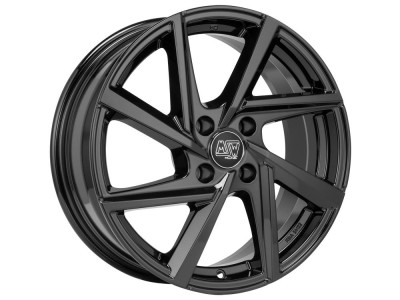 MSW 80-4 Gloss Black 7x17 4x100 ET42 CB63,3 60° 615 kg W19382501TC5