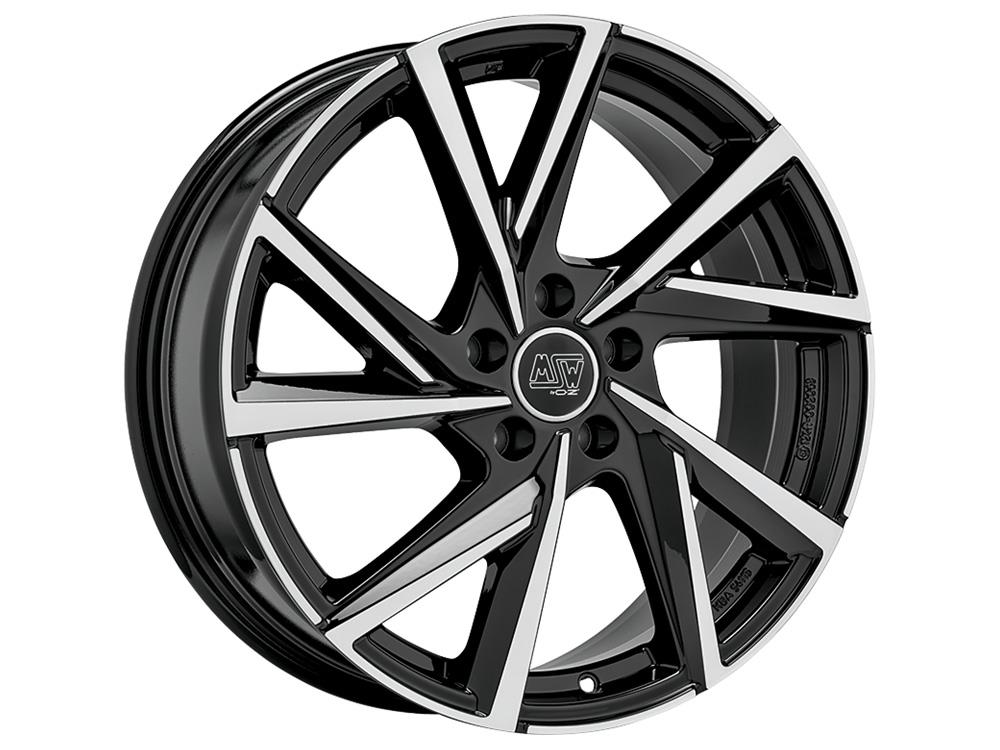 MSW 80-5 Gloss Black Full Polished 7,5x19 5x114.3 ET40 CB60,1 60° 750 kg W19380005T56